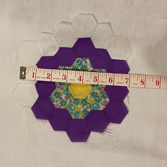 Vintage quilt blocks  - for sewing - collection of 4 blocks -crafts / display - Picture 5 of 13